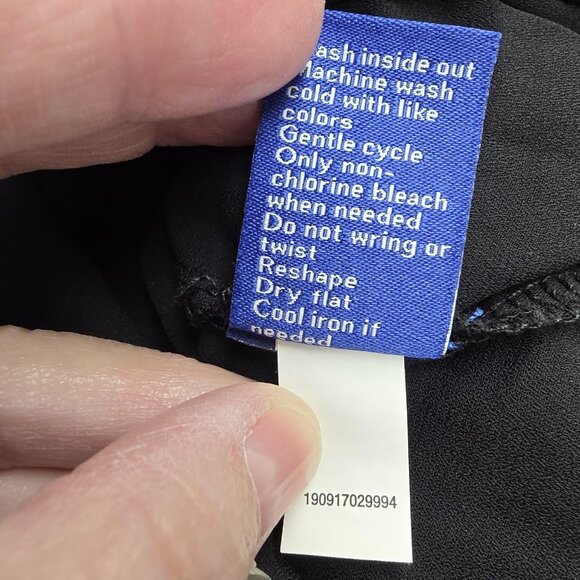 Apt. 9 Sweater Womens XL Gray Sequin Knit Asymmetrical Hem Layered Long Sleeve - Picture 8 of 11